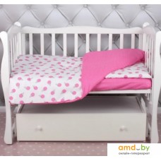 Постельное белье Amarobaby Baby Boom КПБ-3 Мороженки (розовый)