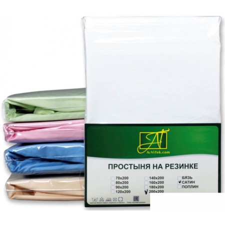 

Постельное белье Альвитек Сатин однотонный на резинке 140x200x25 ПР-СО-Р-140-БЕЛ (белый), Сатин однотонный на резинке 140x200x25 ПР-СО-Р-140-БЕЛ (белый)