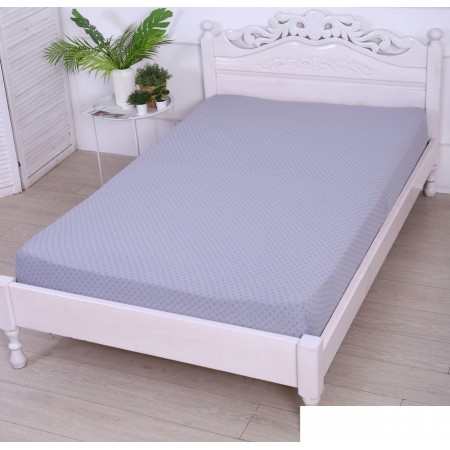 

Постельное белье Luxsonia Трикотаж на резинке 180x200 1361 (клетка серый), Трикотаж на резинке 180x200 1361 (клетка серый)