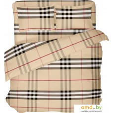 Постельное белье Samsara Клетка 200-12 (Burberry) 175x215