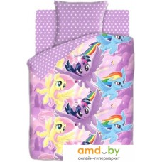 Постельное белье Непоседа My Little Pony 437681 (1.5-спальный, наволочка 70x70)