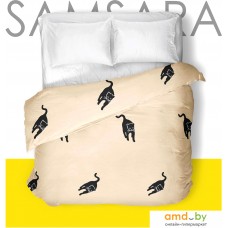 Постельное белье Samsara Cats 220По-1 215x220 (евро)