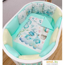 Постельное белье Amarobaby Magical Dreams AB213017MD/19 (голубой)