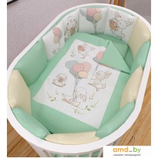 Постельное белье Amarobaby Wonderland AB213017Wl/32 (мятный)