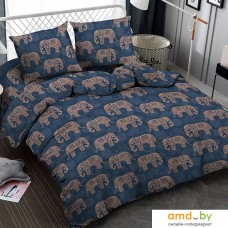 Постельное белье Amore Mio Elephants 2сп