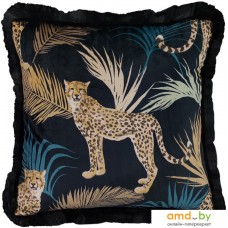 Чехол на подушку Arya Leopard 45x45 (черный)