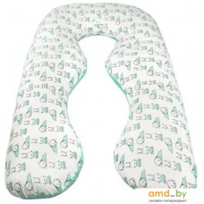 Подушка для беременных Amarobaby Зайчик AMARO-40A-ZM (мята)