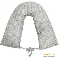 Подушка для беременных Amarobaby Дамаск AB214004DS/11 (серый)