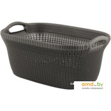 Корзина Keter Knit Laundry Basket STD 40L (темно-коричневый)