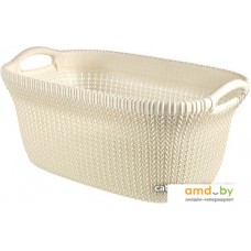 Корзина Keter Knit Laundry Basket OASWHT STD 40L (белый)