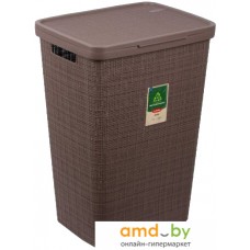 Корзина Curver Jute 58L 245977 (фиолетово-коричневый)