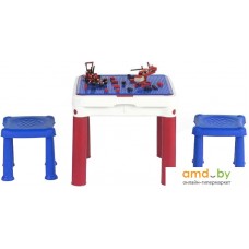 Keter Construction Play Table 227497 (красный/синий)