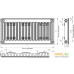 Стальной панельный радиатор Лидея ЛК 11-515 тип 11 500x1500. Фото №4