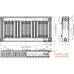 Стальной панельный радиатор Лидея ЛК 21-508 тип 21 500x800. Фото №5