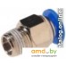 Фитинг RockForce Фитинг для пласт. трубок 8 мм с нар. резьбой 1/8 RF-SPC08-01. Фото №1