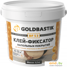 Клей для напольных покрытий и пробки Goldbastik BF 53 (1.2 кг)