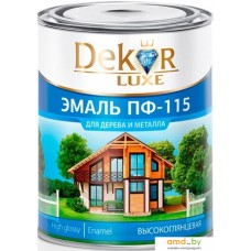 Эмаль Dekor ПФ-115 1.8 кг (черный)