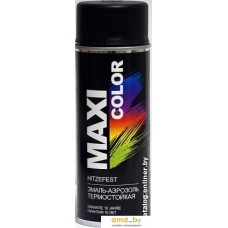 Эмаль Maxi Color 0008MX 400 мл термостойкая (черный)