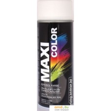 Эмаль Maxi Color 400мл RAL 9010 матовая