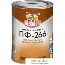 Эмаль Olecolor ПФ-266 2.7 кг (красно-коричневый)