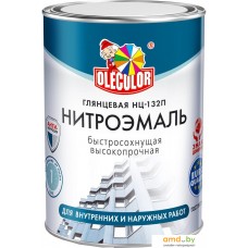 Эмаль Olecolor НЦ-132П 1.7 кг (белый)