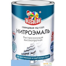 Эмаль Olecolor НЦ-132П 1.7 кг (голубой)