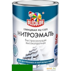 Эмаль Olecolor НЦ-132П 1.7 кг (зеленый)