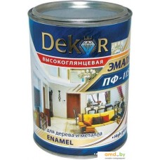 Эмаль Dekor ПФ-115 1.8кг (красный)