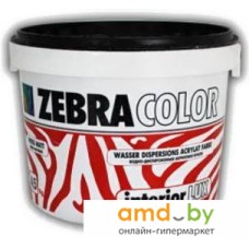 Краска Zebracolor Интерьер Люкс 15кг (белый)