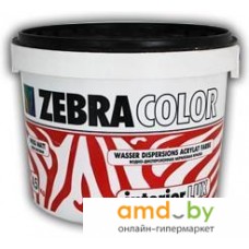 Краска Zebracolor Интерьер Люкс 1.5кг (белый)