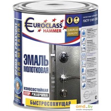 Эмаль Euroclass Молотковая 800 г (вишневый)