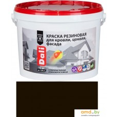 Краска Dali Резиновая 6 кг (коричневый)