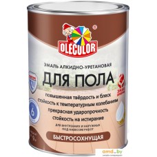 Эмаль Olecolor Для пола быстросохнущая 0.8 кг (золотистый)