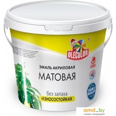 Эмаль Olecolor Матовая 3 кг (белый)