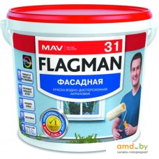 Краска Flagman ВД-АК-1031 1л (белый)