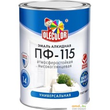 Эмаль Olecolor ПФ-115 20 кг (голубой)