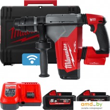 Перфоратор Milwaukee M18 FUEL M18ONEFHPX-552X 4933478496 (с 2-мя АКБ, кейс)