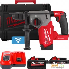 Перфоратор Milwaukee M18 FUEL M18ONEFHX-552X 4933478504 (с 2-мя АКБ, кейс)