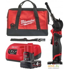 Ленточная шлифмашина Milwaukee M12 Fuel FBFL13-402B (с 2-мя АКБ, сумка)