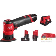 Дельташлифмашина Milwaukee M12FDSS-422X 4933479681 (с 2-мя АКБ 2 Ач, 4 Ач)