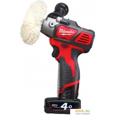 Полировальная машина Milwaukee M12 BPS-421X 4933447799 (с 2-мя АКБ, кейс)