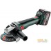 Угловая шлифмашина Metabo W 18 LT BL 11-125 613052510 (с 2-мя АКБ, кейс). Фото №1