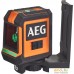 Лазерный нивелир AEG Powertools CLG220-B 4935472253 (с магнитным кронштейном). Фото №4