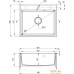 Кухонная мойка Deante Andante ZQN 5103 (беж). Фото №2