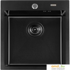 Кухонная мойка ARFEKA AF 550*505 Black PVD Nano