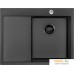 Кухонная мойка ARFEKA AF 650*505 R Black PVD Nano. Фото №1