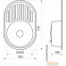 Кухонная мойка AKS Овальная 77x50 (матовый хром). Фото №5