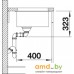 Кухонная мойка Blanco Subline 350/350-U (жемчужный). Фото №3
