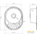 Кухонная мойка IDDIS Suno SUN60SRi77. Фото №2