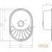 Кухонная мойка IDDIS Suno SUN65SLi77. Фото №2